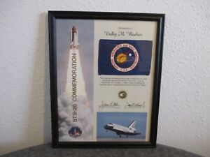 NASA SPACE SHUTTLE DISCOVERY STS-26 FLOWN FLAG CERTIFICATE - "RETURN TO FLIGHT"