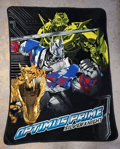 TRANSFORMERS OPTIMUS PRIME SILVER KNIGHT Fleece Überwurf Decke 50"x60" - Bild 1 von 3
