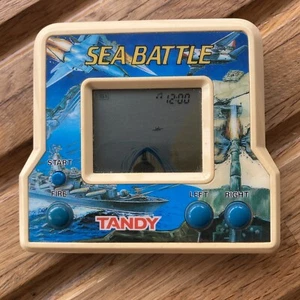Tandy Sea Battle Vintage 1980er elektronisches Handheilungsspiel funktioniert großartig! - Bild 1 von 5