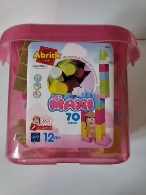 ECOIFFIER ABRICK 70 pièces réf 7697 dès 12 mois - Photo 1/2