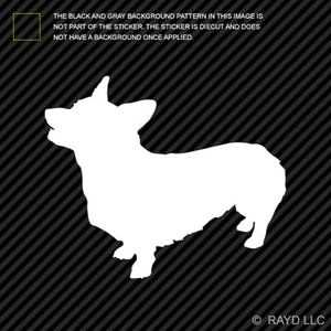 (2x) Corgi Sticker Die Cut Decal Self Adhesive Vinyl dog canine pet - Foto 1 di 1