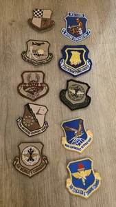 Menge 10 US Air Force Patches gebraucht Größe ca. 3,5 × 3" - Bild 1 von 2