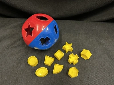 Juguete clasificador de formas clásicas Tupperware Shape-O-Ball de colección; por Tupper: ¡COMPLETO! Foto 1 de 4
