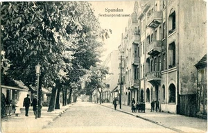 AK SPANDAU /BERLIN Seeburger Straße um 1908 - Bild 1 von 1