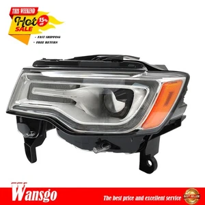 For Jeep Grand Cherokee 2019-2021 LED Left Side HID/Xenon Headlight Assembly - Picture 1 of 20