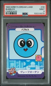PSA 9 1993 Carddass Kirby'S Dream Land 30 Bubbles | Pop 1 - Bild 1 von 2