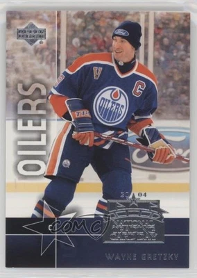 2004 National Trading Card Day Wayne Gretzky #UD-15 HOF - Image 1 of 2