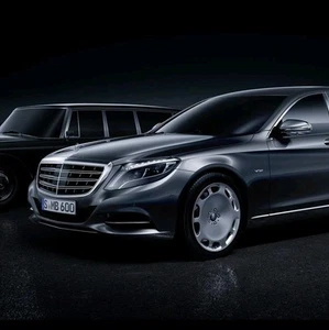 Carrocería cromada delantera inferior izquierda original Mercedes Maybach Pullman S600 MB - Imagen 1 de 4