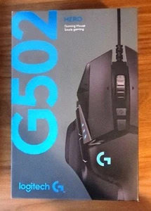 Logitech - G502 HERO kabelgebundene optische Gaming-Maus mit RGB-Beleuchtung - kabelgebunden - schwarz - Bild 1 von 5