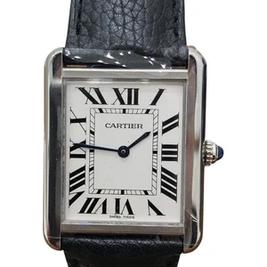 Cartier Tank Solo LM WSTA0028 Silber #1042 - Bild 1 von 9