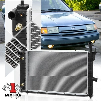 Aluminum Radiator OE Replacement for 92-94 Ghia/Tempo/Topaz 2.3/3.0 AT dpi-1322 - Image 1 of 4
