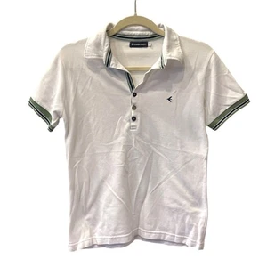 Camisa Polo Embraer Blanca Mangas Cortas Cuello Abotonado Talla G L Algodón - Imagen 1 de 7