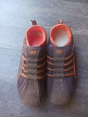 Zapatos Diesel Mujer 5.5 Marrón Naranja Rayas 36 Foto 1 de 4