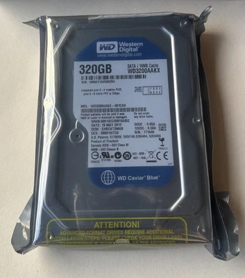 new boxed WD3200AAKS Western Digital Caviar Blue 320GB SATA HDD 7200 RPM 3.5" - Image 1 of 3