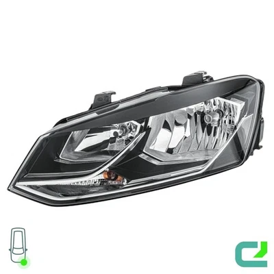 Hauptscheinwerfer links 12 V W5W Halogen HELLA für u.a. VW Polo - Bild 1 von 4
