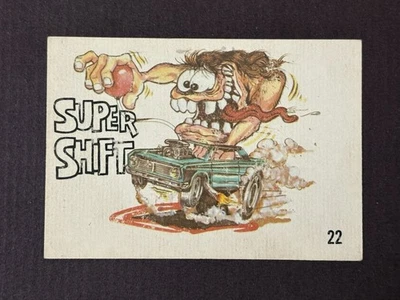 “Super Shift “ Vintage EXCELLENT 1969 Donruss Odd Rods #22 Trading Card - Image 1 of 2
