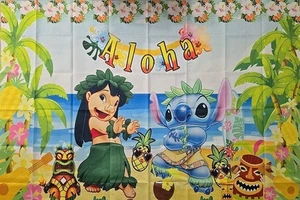 Lilo & Stitch Aloha, Hawaii Banner 3x5FT - Picture 1 of 2