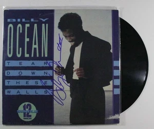 Billy Ocean Signed Autographed "Tear Down These Walls" Record Album - Picture 1 of 1