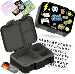 BEARFOOT Bento Box COMPACT | BPA-freie Kinder Brotdose für Schule & - Bild 1 von 7