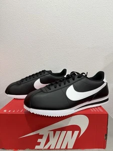 Nike Cortez Schuh schwarz weiß DM4044-001 Herren Größe 14 neu schneller Versand - Bild 1 von 6