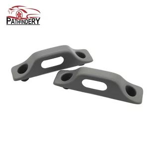 For 04-08 Ford F150 1 Pair Gray Upper Door Striker Head Liner inner Trim Cover - Picture 1 of 7