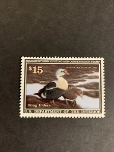 US Stamp #RW58 MNH - Pair of King Eiders. VF . (D17). - Picture 1 of 2