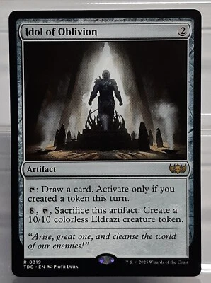 Magic - Idol of Oblivion - Rare/Artefakt - Commander: Tarkir Dragonstorm - EN/NM - Bild 1 von 2