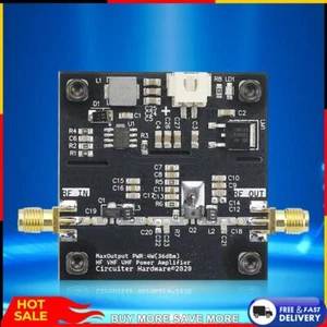 0.5-800MHz 40dB Gain RF Power Amplifier Module HF VHF UHF Amplifier - Bild 1 von 9