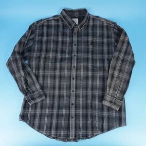 Camisa Panhandle Rough Stock Para Hombre Western Rockabilly Roll Puño Talla XXL A Cuadros  - Imagen 1 de 6