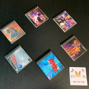 Lot 6 Sony PlayStation 1 Tekken 1 2 3 Toushinden 1 2 3 Game PS1 W/Box Manual JP - Picture 1 of 12