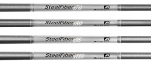 Aerotech SteelFiber i55/i70/i80/i95/i110 Graphite Iron Shaft .370 Parallel Tip - Picture 1 of 20