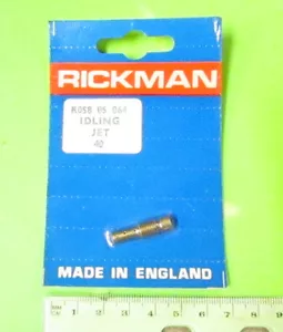 Rickman NOS Zundapp 125 MX SD 26 mm Bing Carburetor 40 Idle Jet p/n R058 05 064 - Picture 1 of 2