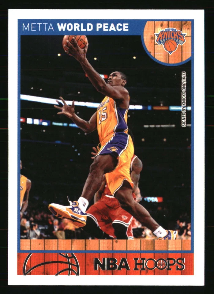 Metta World Peace 2013-14 Hoops #254 BASKETBALL Card - Image 1 of 2