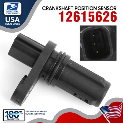 Crankshaft Position Sensor For Cadillac SRX 2010-2016 Durable New 1x 12615626 - Imagem 1 de 4