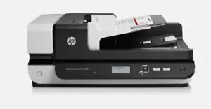 HP L2725B SCANJET ENTERPRISE FLOW 7500 A4 FLATBED & SHEETFED ADF SCANNER W/ PSU - Picture 1 of 4