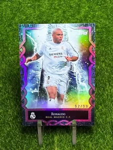 2024-25 Topps Real Madrid Ronaldo R9 Monolith Pink /99 #MO-8 - Picture 1 of 2