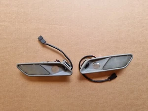 BMW E34/ E32 C Pillar Rear Quarter Map Reading Lights Gray OEM 525I 530I 540I - Bild 1 von 8
