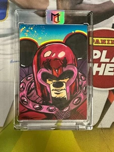 Carte Capolavoro La Casa Infestata Magneto Topolino 1/1 Schizzo di Eric Medina - Foto 1 di 2