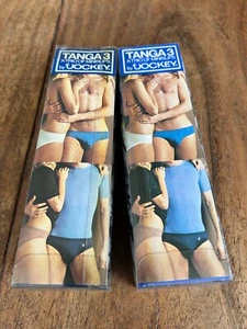 VINTAGE RETRO MENS JOCKEY BRIEFS PANTS 2 PACKS 6 PANTS UK SIZE SMALL - Picture 1 of 8