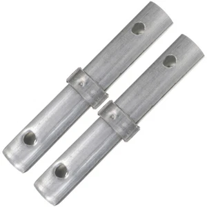 2 Pcs Scaffolding Connecting Rod Work Spring Retainers Coupling Locking Pins - Picture 1 of 12