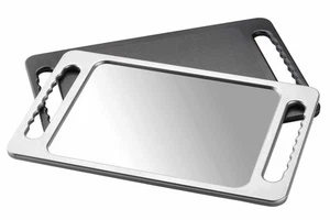 Large Salon Mirror-Hand Held Travel Makeup Barber Shaving Beauty Spa Nail Bath - Picture 1 of 1