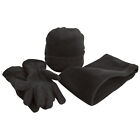 Result Unisex Active Fleece Anti-Pill Winter Hat, Gloves & Neckwarmer (RW3228)
