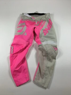 Pantalones de motocross Answer Racing Off-Road MX rosa JUVENTUD talla 26 Y26 Foto 1 de 3