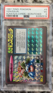 Venusaur TOMY Scratch Holo, PSA 3 Slab, 1997 - Picture 1 of 1