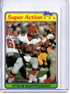 1981 Topps #42 Steve Bartkowski Atlanta Falcons - Bild 1 von 2