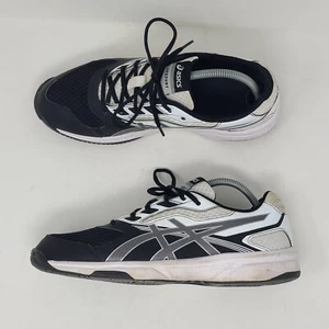 Scarpe da pallavolo donna ASICS Gel Upcourt bianco e nero B755Y taglia 10 atletiche - Foto 1 di 9