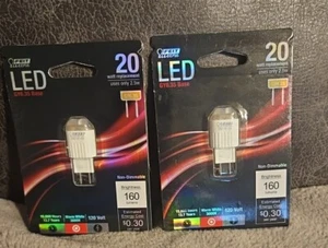 FEIT ELECTRIC 20 WATT REPLACEMENT LED G8 BI-PIN BASE BULB 120 volt (2) - Picture 1 of 6