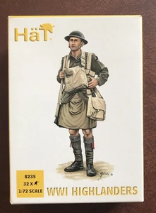 1/72 HAT WWI HIGHLANDERS INFANTRY - Picture 1 of 1