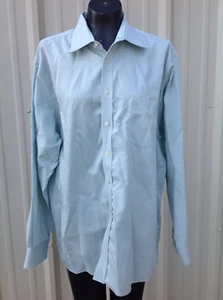 Joseph Abboud Mens L/S Lt. Green Button Down Dress Shirt Size 17 1/2  34/35 - Picture 1 of 5