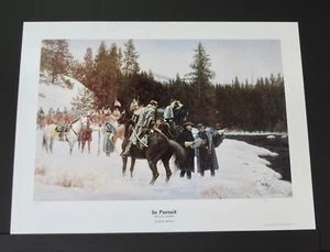 Don Stivers - Original Signature - In Pursuit - Civil War Print - Mint Condition - Picture 1 of 7